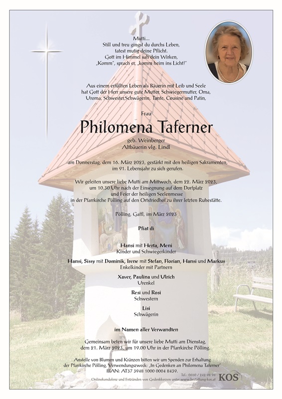Philomena Taferner